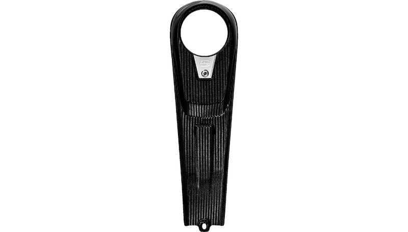 SADDLEMEN DASH PANEL - CENTER FILL - CARBON FIBER/GLOSS - FXLRS/ST, FXBR &