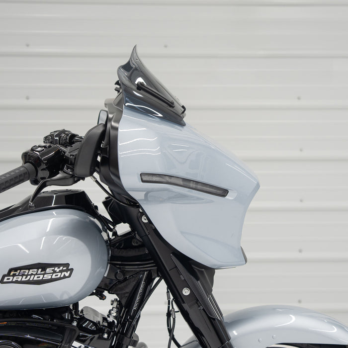 Flare® Windshield for Harley-Davidson® 2023.5-2026 Street Glide (FLHX) 8" / Dark Smoke