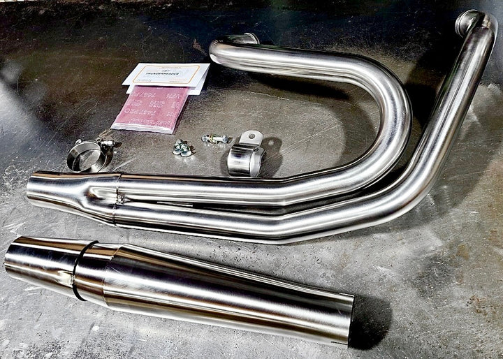Thunderheader - 1026SS – Stainless 2-into-1 Exhaust 1999 – 2005 Dyna Models