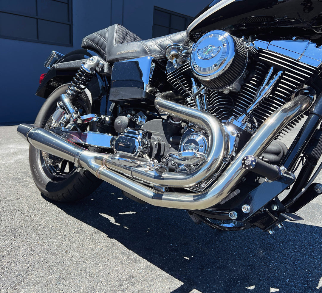 Thunderheader - 1026SS – Stainless 2-into-1 Exhaust 1999 – 2005 Dyna Models