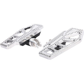 Apex Mini Floorboards Chrome - M8 Softail (Front) - TSC-2217-3-SF