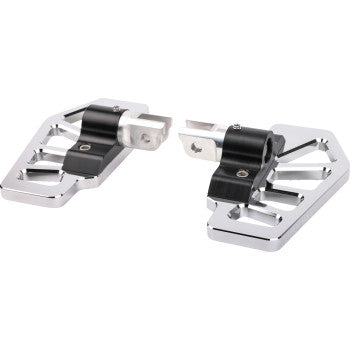 Apex Mini Floorboards Chrome - M8 Softail (Front) - TSC-2217-3-SF