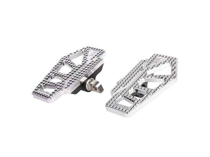 Apex Mini Floorboards - Male Mount - Chrome - TSC-2217-3-D