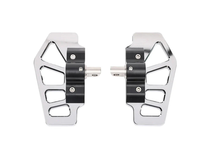 Apex Mini Floorboards - Male Mount - Chrome - TSC-2217-3-D
