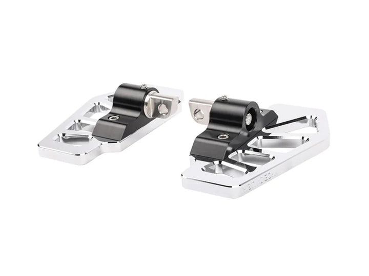Apex Mini Floorboards - Male Mount - Chrome - TSC-2217-3-D