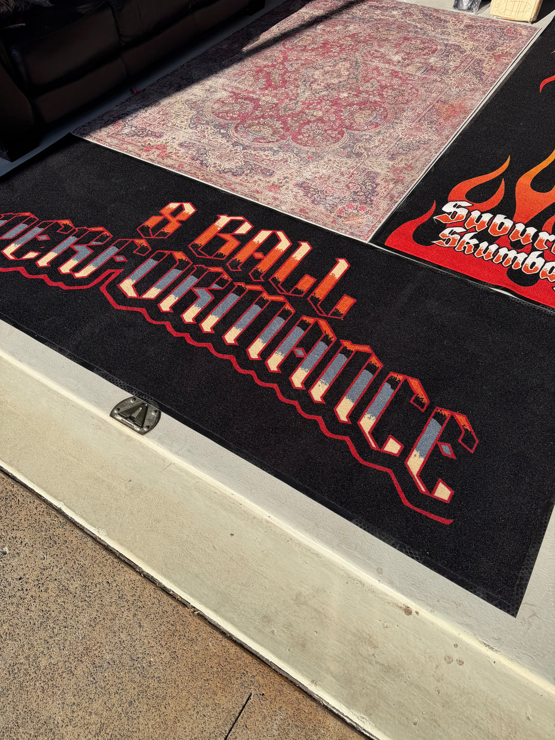 8 Ball Performance Garage Bike Mat