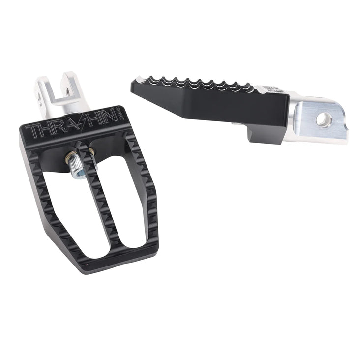 THRASHIN - Militant Peg - Black - 18+ Softail Front - TSC-2019-1-SF