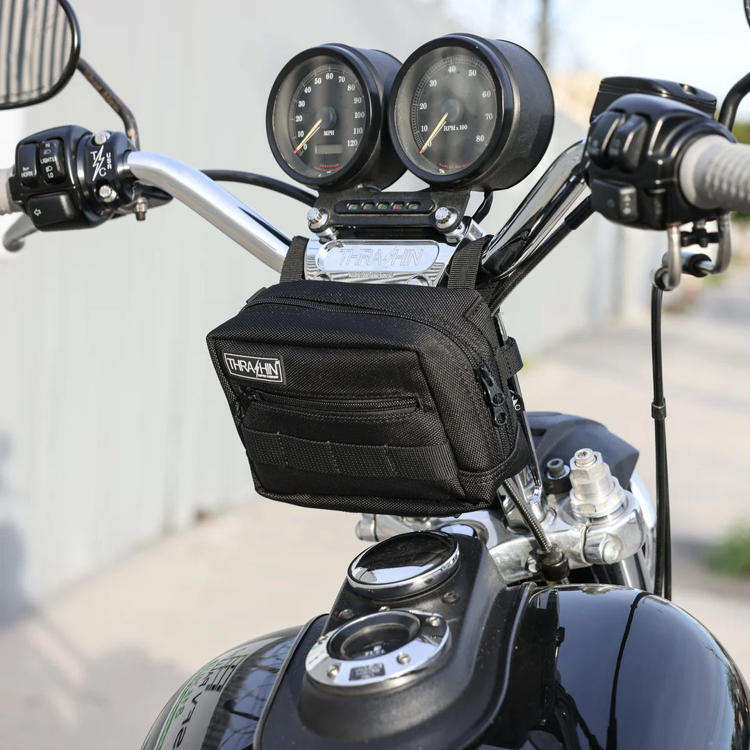 THRASHIN - OG HandleBar Bag - Black - THB-0005