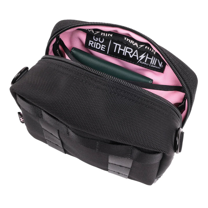 THRASHIN - Crossbody HandleBar Bag - Pink - THB-0037