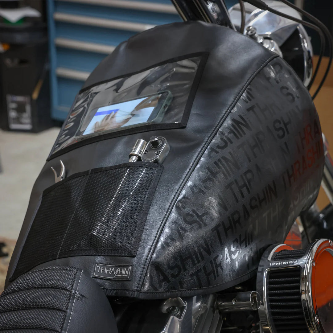 THRASHIN - Gas Tank Cover - Black - TSB-0018