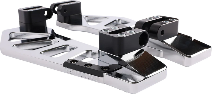 THRASHIN Apex Floorboards - Tail Extension With Lift Kit - Chrome - TSC-2212-3