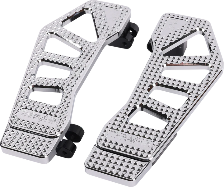 THRASHIN Apex Floorboards - Tail Extension - Chrome - TSC-2214-3