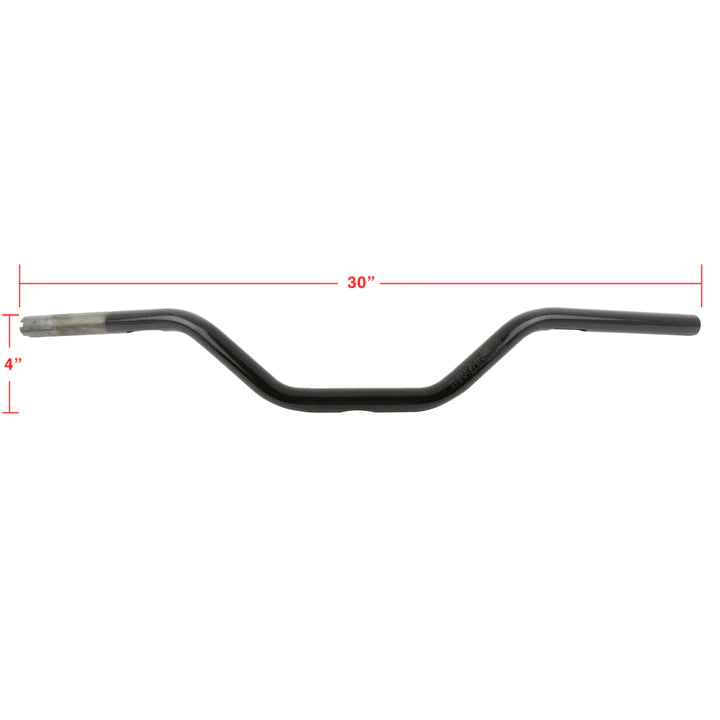 Thrashin - Mid Bend Bar - Black