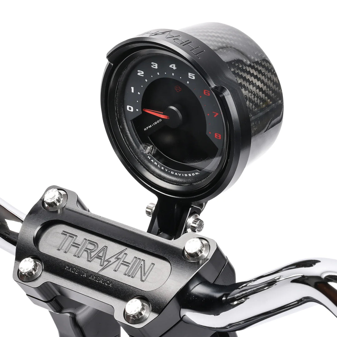 THRASHIN - OG Riser Gauge Relocation Bracket - TSC-2710-1