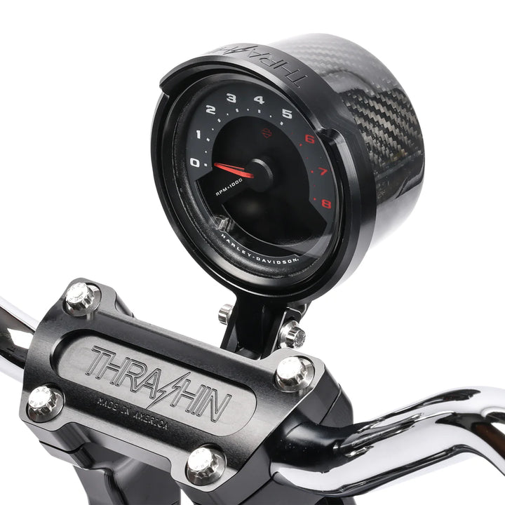THRASHIN - OG Riser Gauge Relocation Bracket - TSC-2710-1