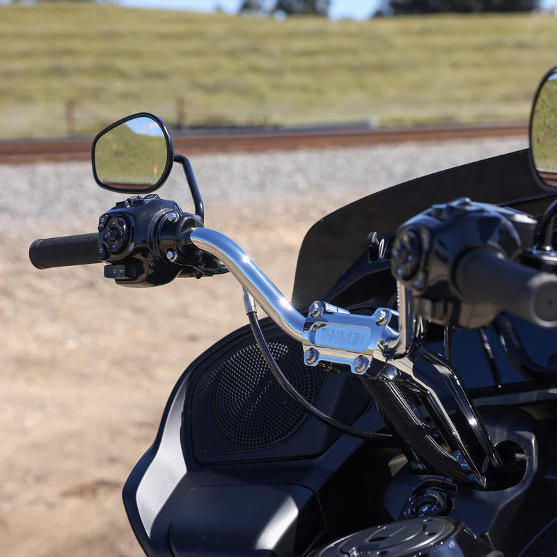THRASHIN - High Bend - 2024+ FLH / FLTRX &amp; 2025+ Softail - Chrome - TSC-2802-3