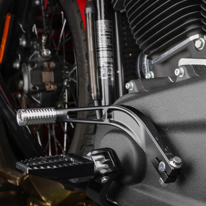 THRASHIN Shifter Lever - Black - Softail &