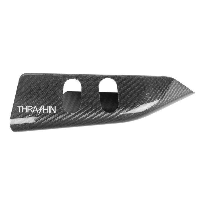 THRASHIN - Air Scoop | Milwaukee Eight Engine - Gloss Twill Weave Carbon - TSC-3111-1