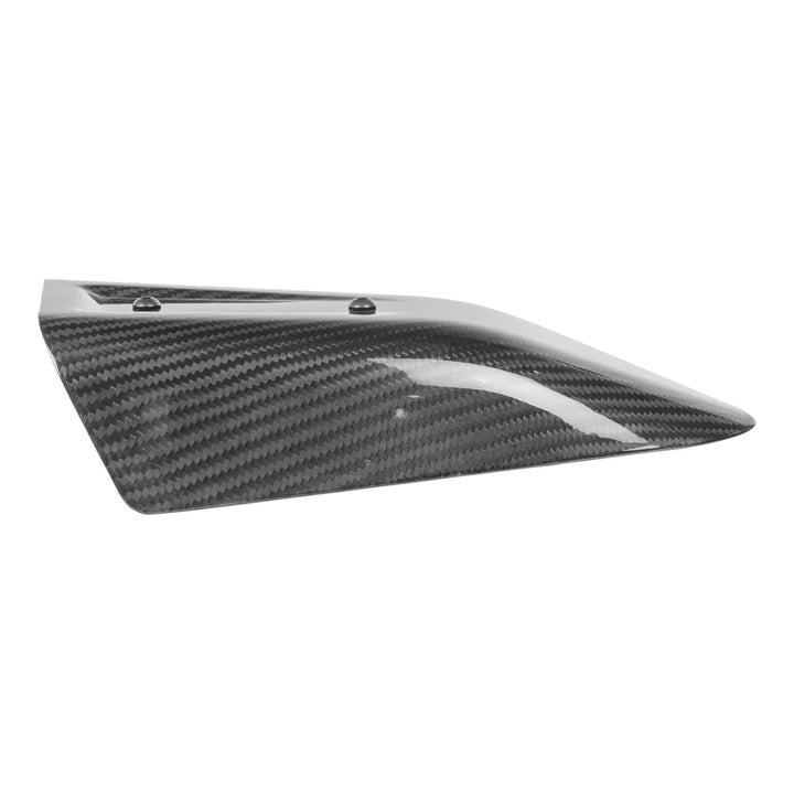 THRASHIN - Air Scoop | Milwaukee Eight Engine - Gloss Twill Weave Carbon - TSC-3111-1