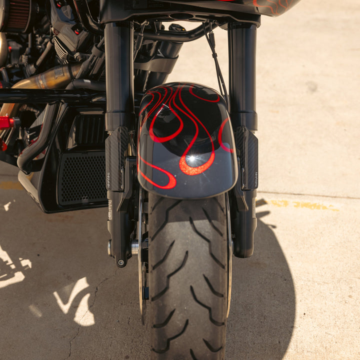 Bagger Inverted Fork Guard - Gloss Twill Weave - TSC-3180-1