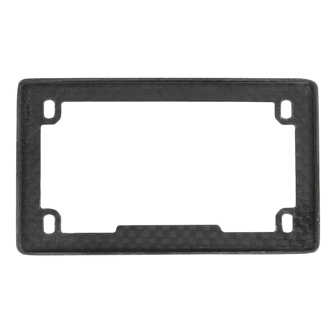 THRASHIN Forged Carbon (Matte) License Plate Frame - TSC-3987-1