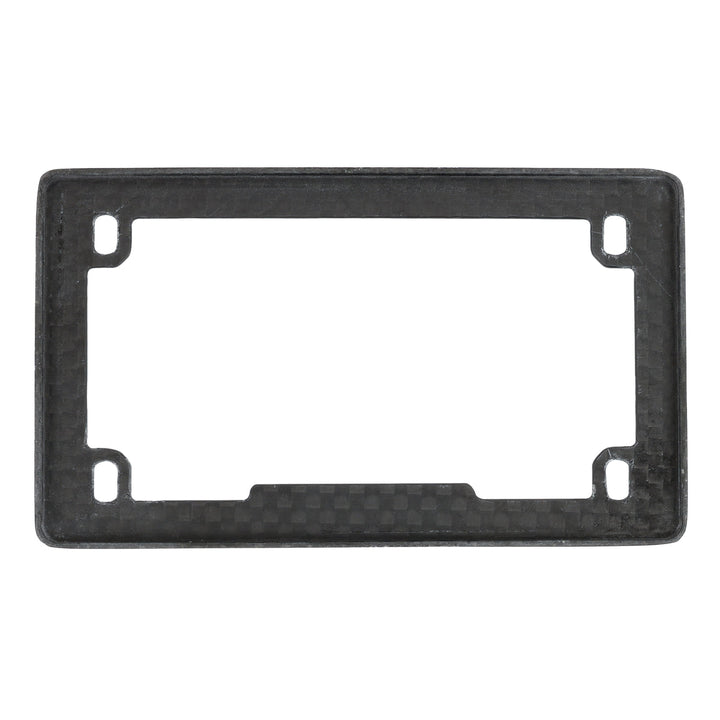 THRASHIN Forged Carbon (Matte) License Plate Frame - TSC-3987-1