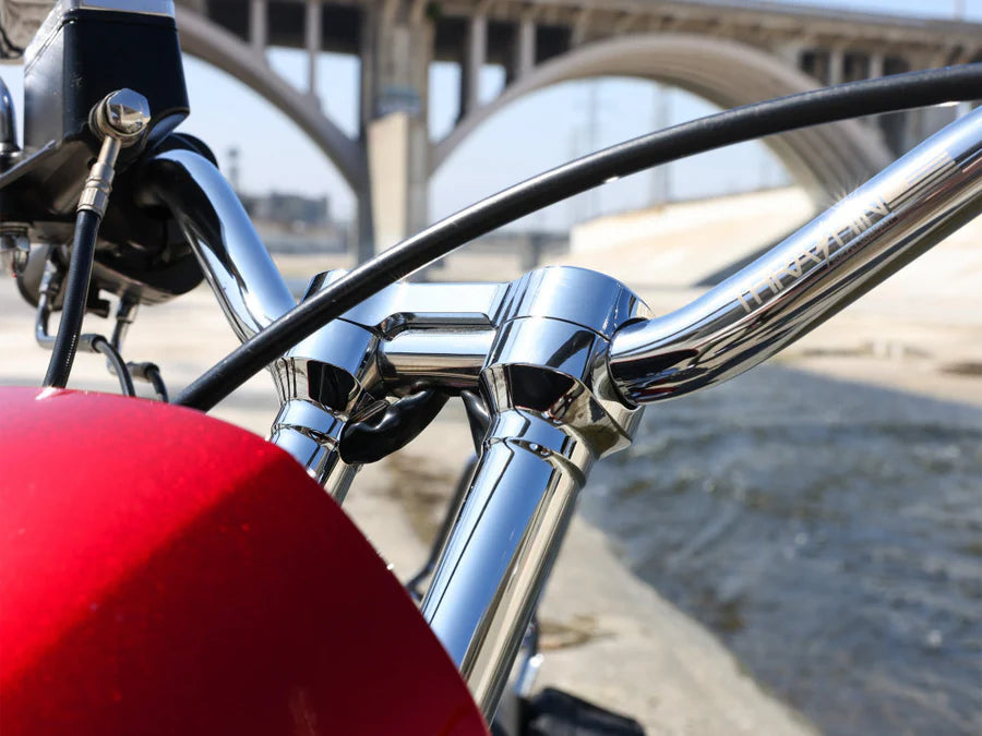 Thrashin 6" Hole Shot Risers - Chrome - TS-TSC-6100-3