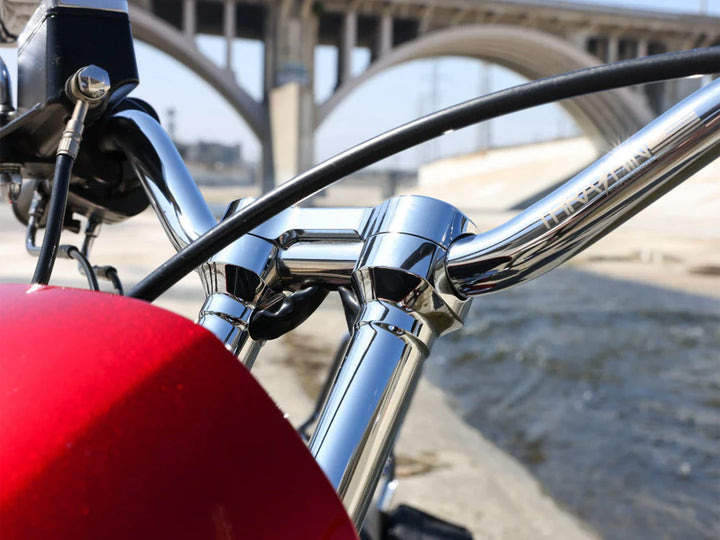 Thrashin 6" Hole Shot Risers - Chrome - TS-TSC-6100-3