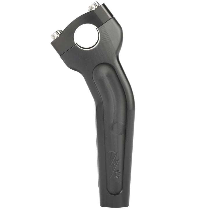 Thrashin Handlebar Risers - Pull Back - 6-1/2" - Black - TSC-6525-1