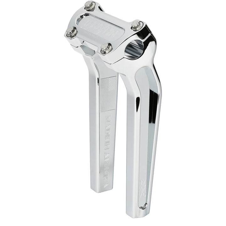 THRASHIN - 9.5" Pull Back Thrashin OG Risers - Chrome - TSC-9525-3